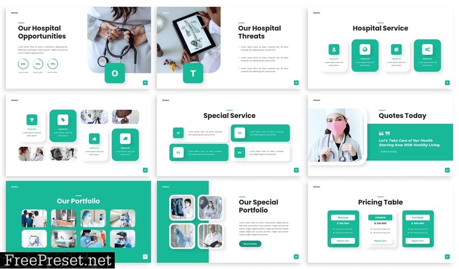 Medical - Powerpoint Presentation Template KYZRD4F