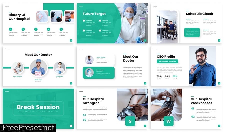 Medical - Powerpoint Presentation Template KYZRD4F