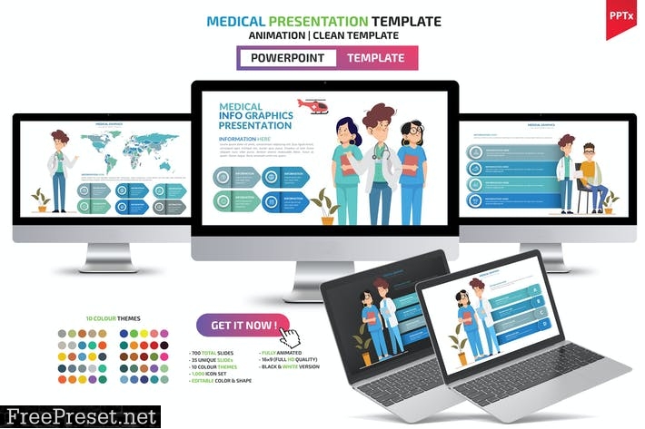 Medical Powerpoint Presentation Templates LRSEFW2