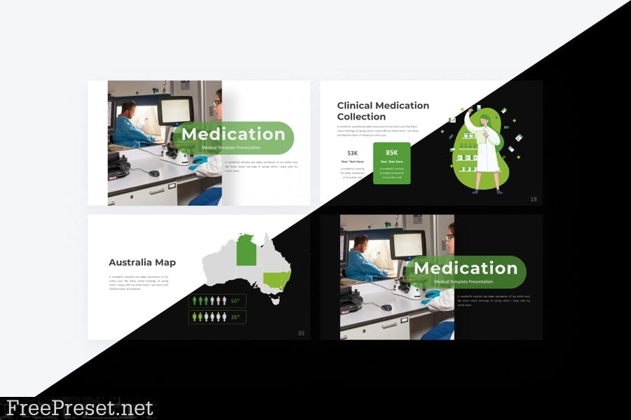 Medication Medical PowerPoint Template SU3YKLH