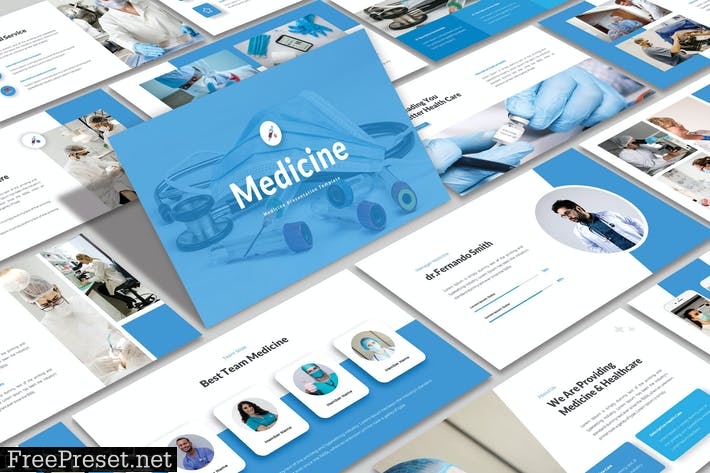 MEDICINE - Powerpoint Template QAJTZ9X