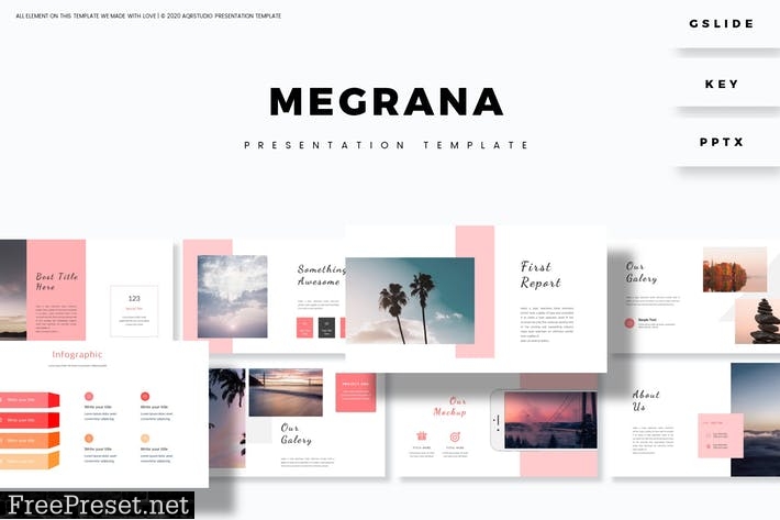 Megrana - Presentation Template 7QE5H36