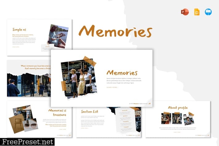 Memories - Presentation Template CJE7TB6