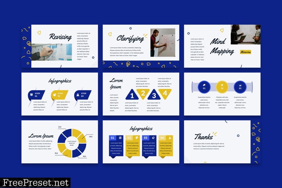 MEMORINA - Mind Map Presentation Template GTDX9FH