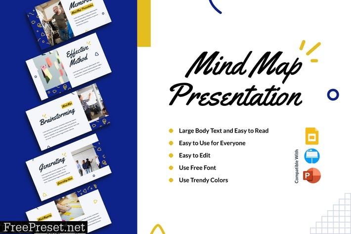 MEMORINA - Mind Map Presentation Template GTDX9FH