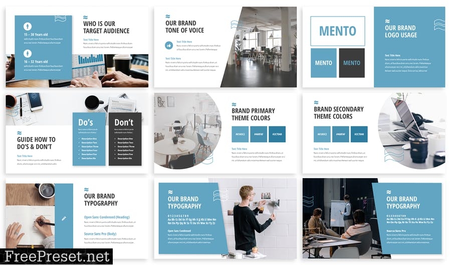 Mento - Business Powerpoint Template VJFYKQ4