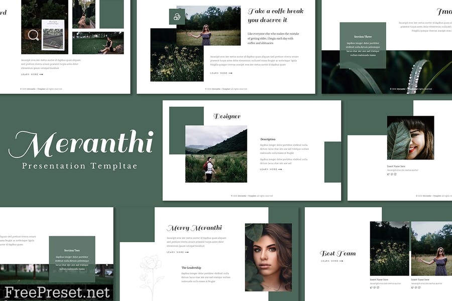 Meranthi - Presentation Template 2DERHJP