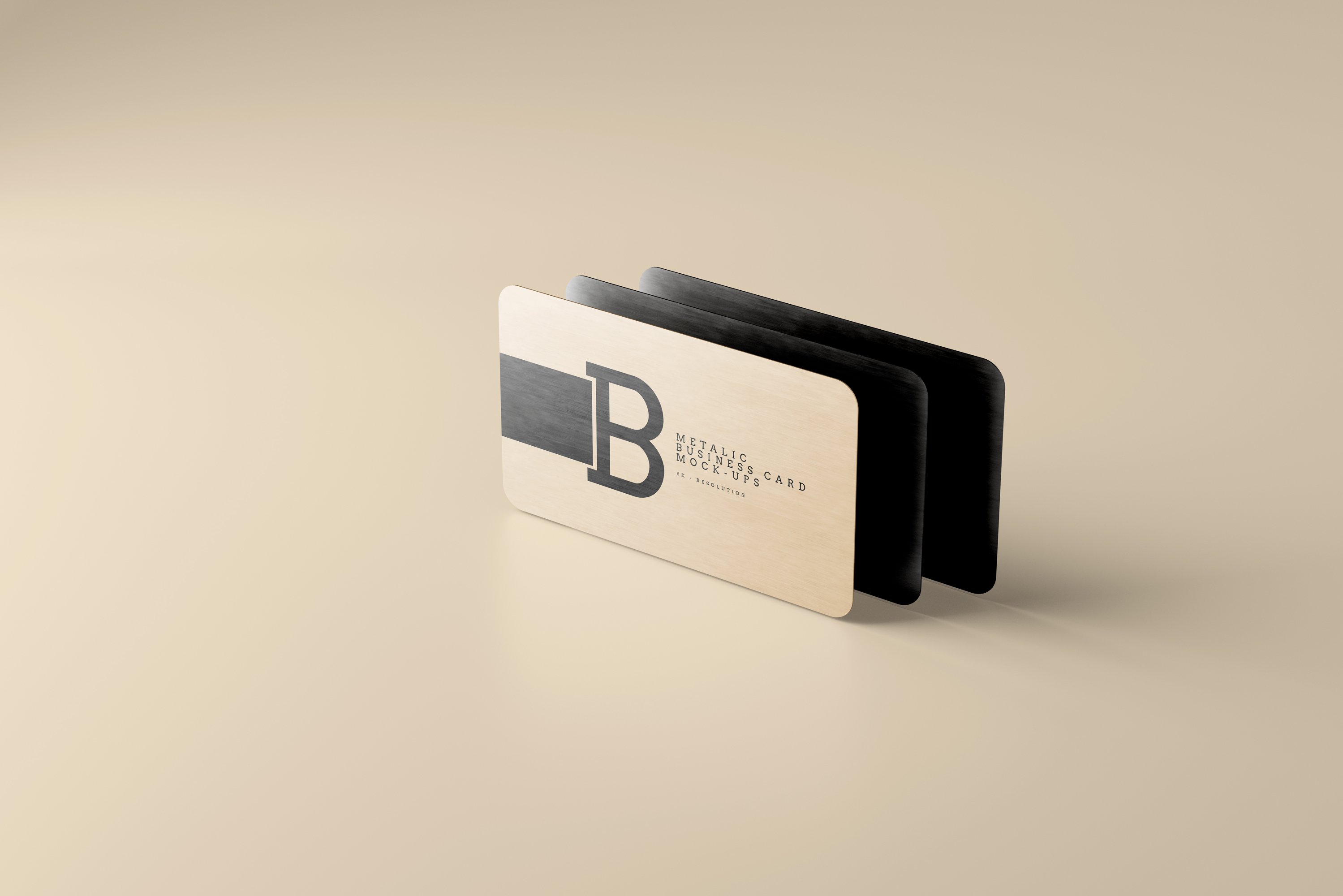 Metal Business Card Mockups 7411794