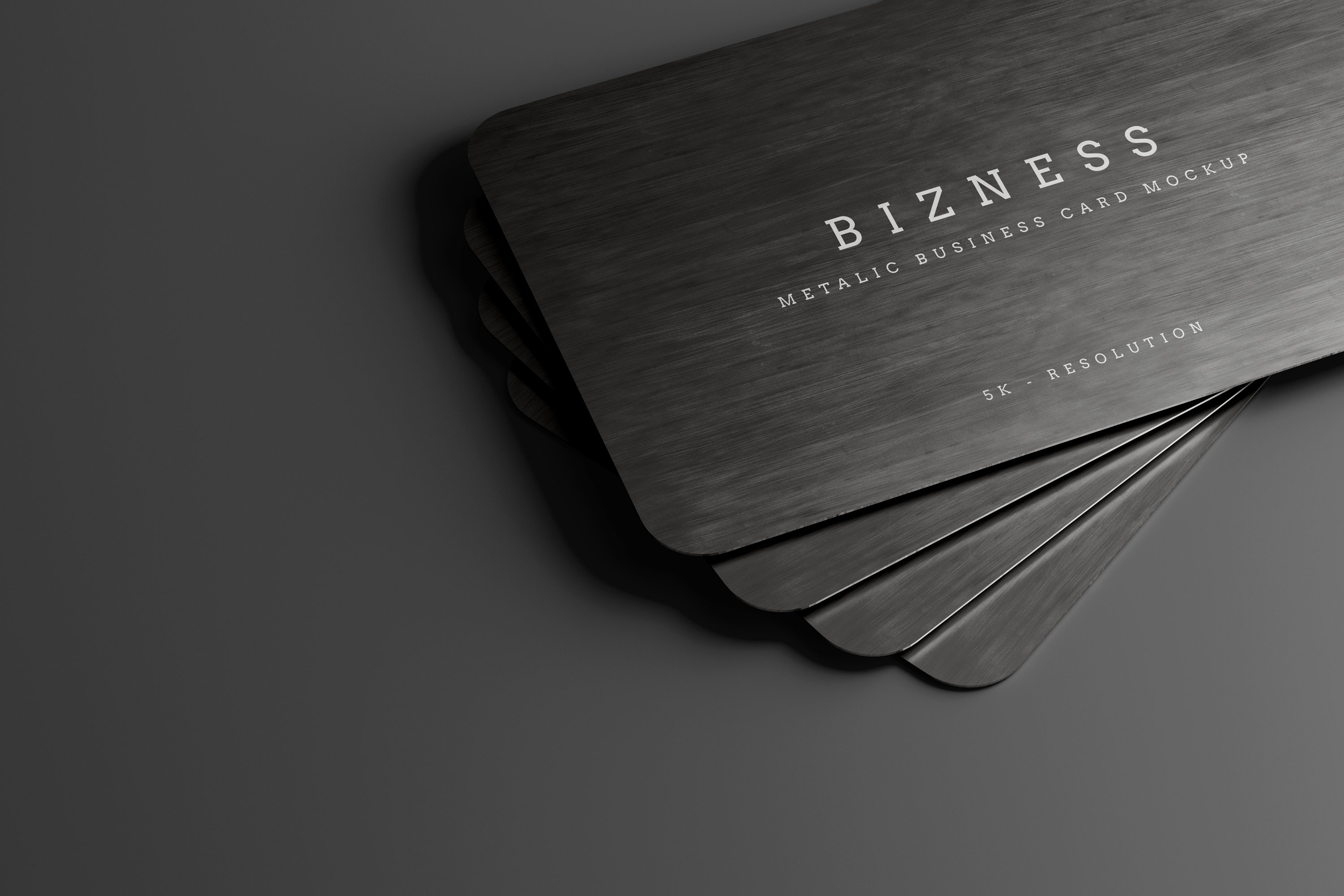 Metal Business Card Mockups 7411794