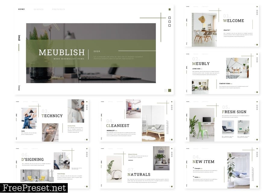 Meublish | Presentation Template EAQUXYP