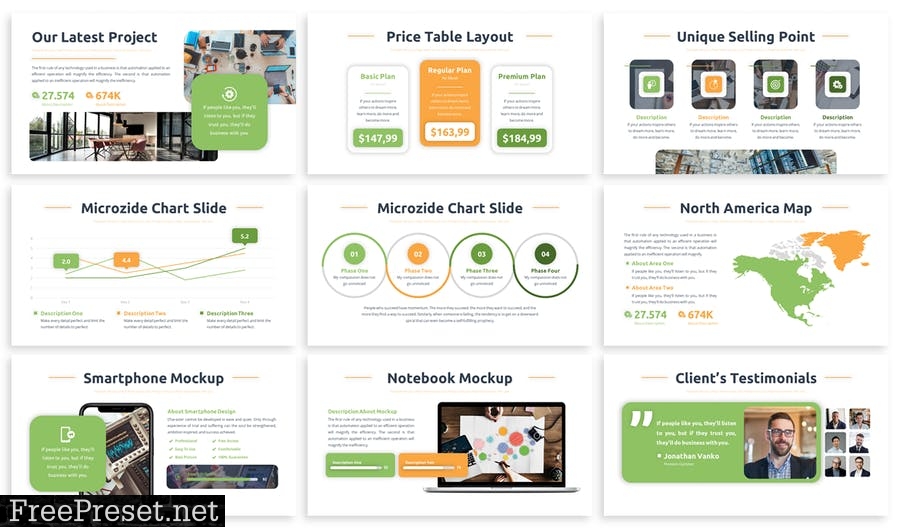 Microzide - Business Template Prensentation KYEPTTU