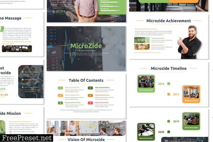 Microzide - Business Template Prensentation KYEPTTU