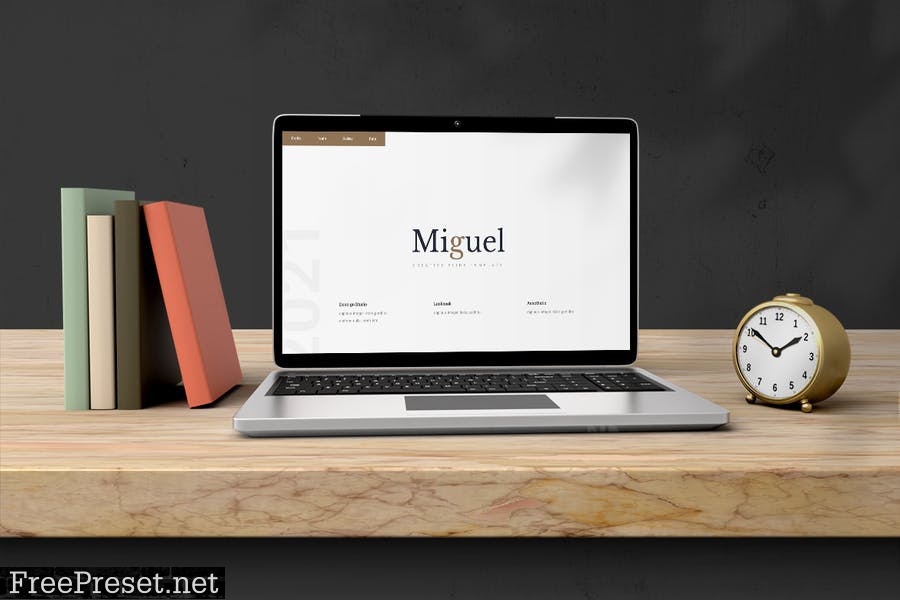 Miguel - Presentation Template Q29N68Z