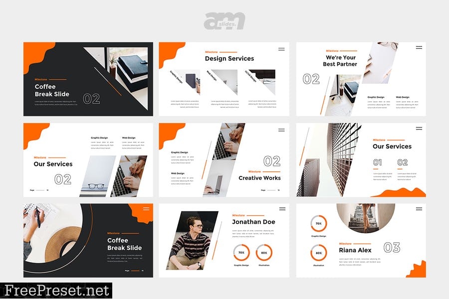 Milestone Presentation Template DSPP46E