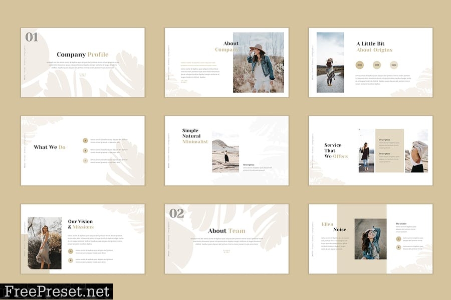 Minervis - Powerpoint Template AN4EH3F