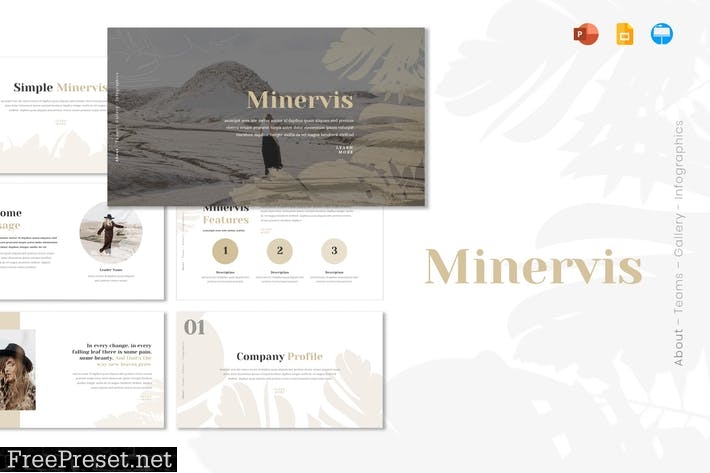 Minervis - Powerpoint Template AN4EH3F