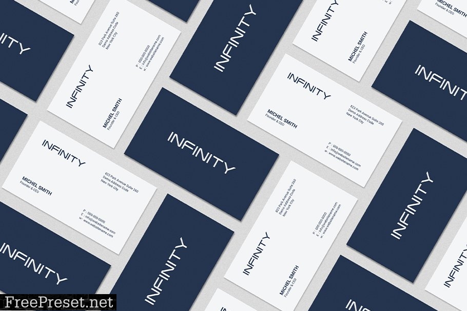 Minimal Business Card Mockup Vol. 02 7102239