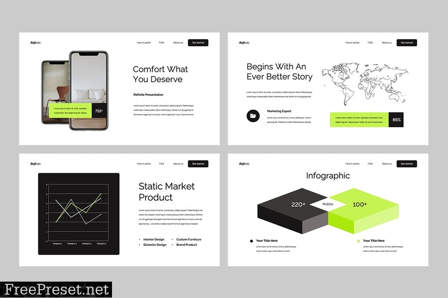 Minimalist Powerpoint Template 2H93KW7