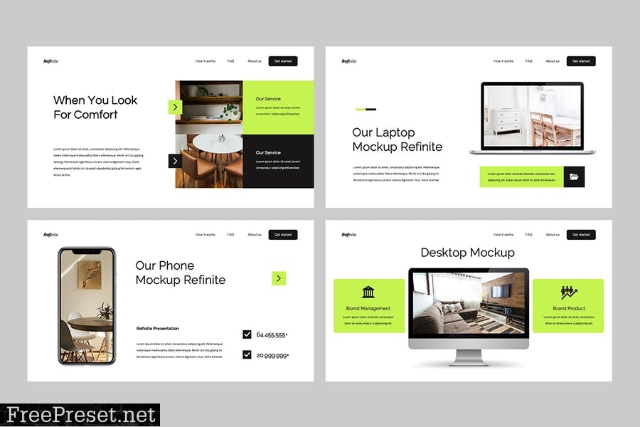 Minimalist Powerpoint Template 2H93KW7