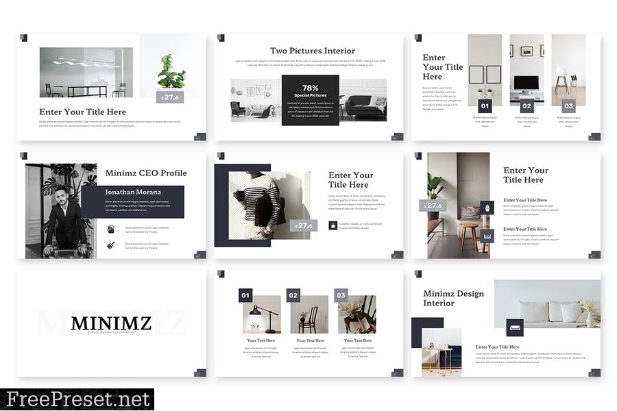 Minimz - Powerpoint Template D63BJSH