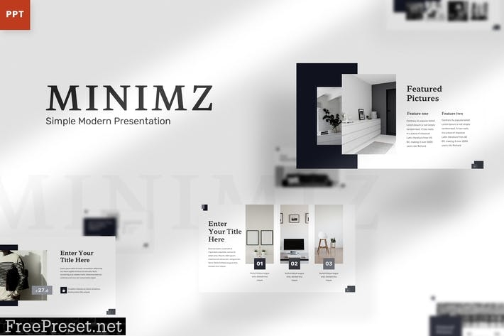 Minimz - Powerpoint Template D63BJSH