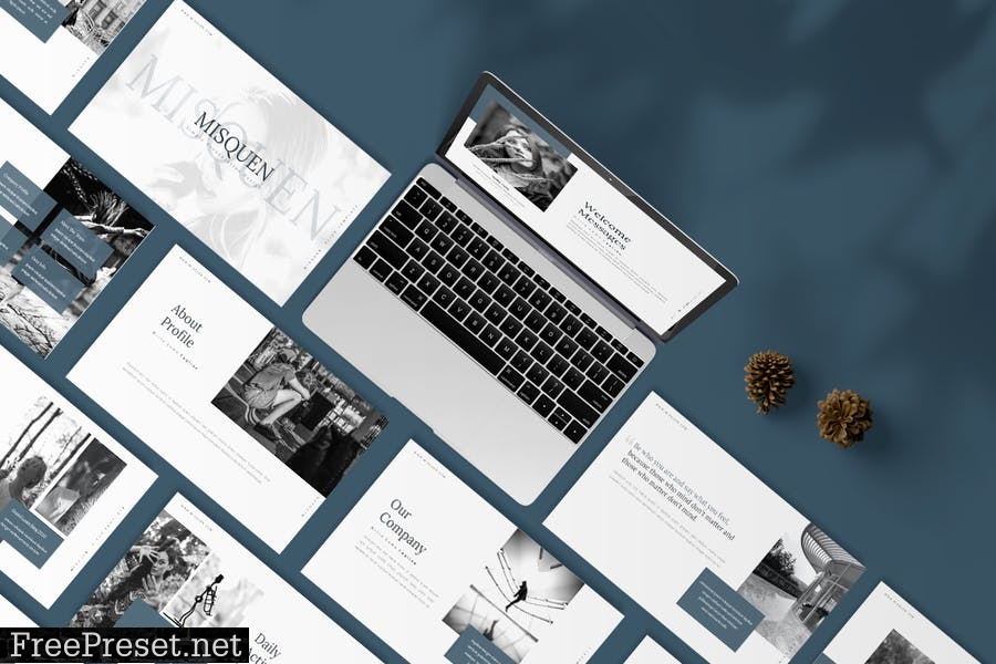 Misquen - Presentation Template BWVAXU5