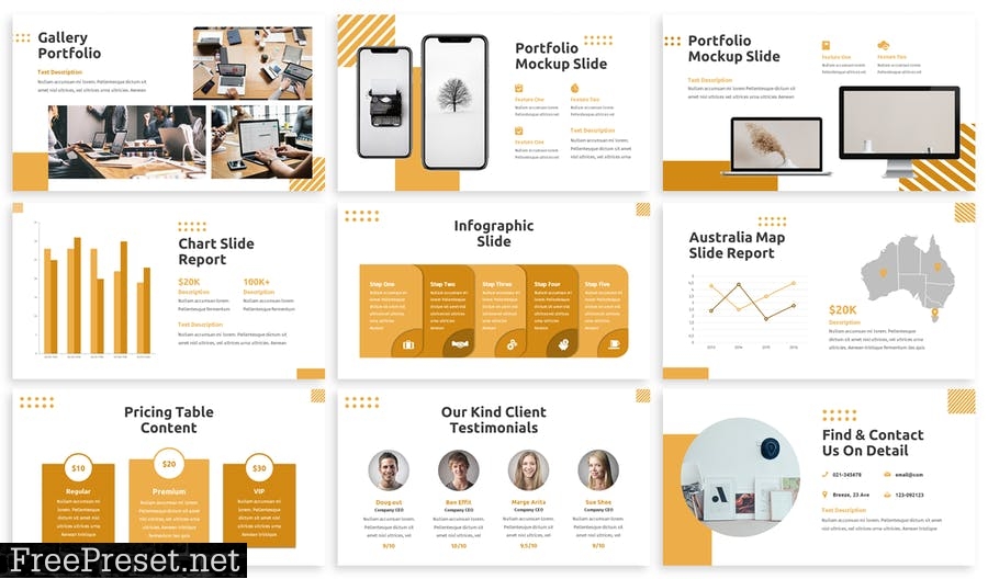 Misto - Business Powerpoint Template X9BRH2W