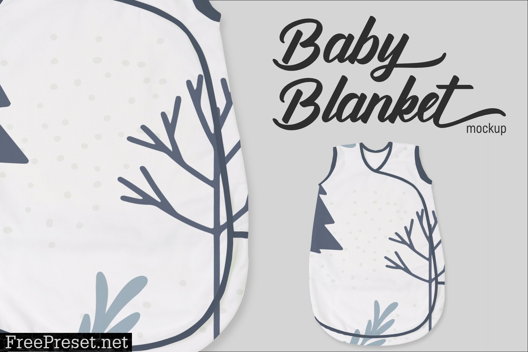 Mockup Baby Blanket 7170785