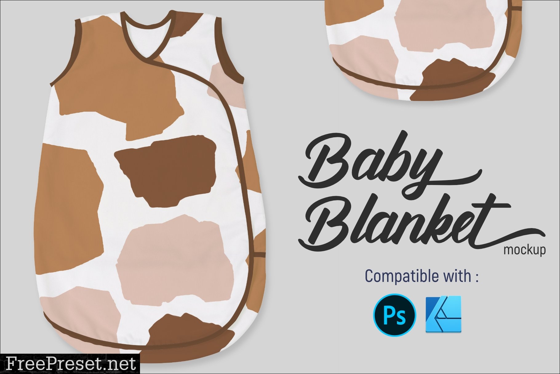 Mockup Baby Blanket 7170785