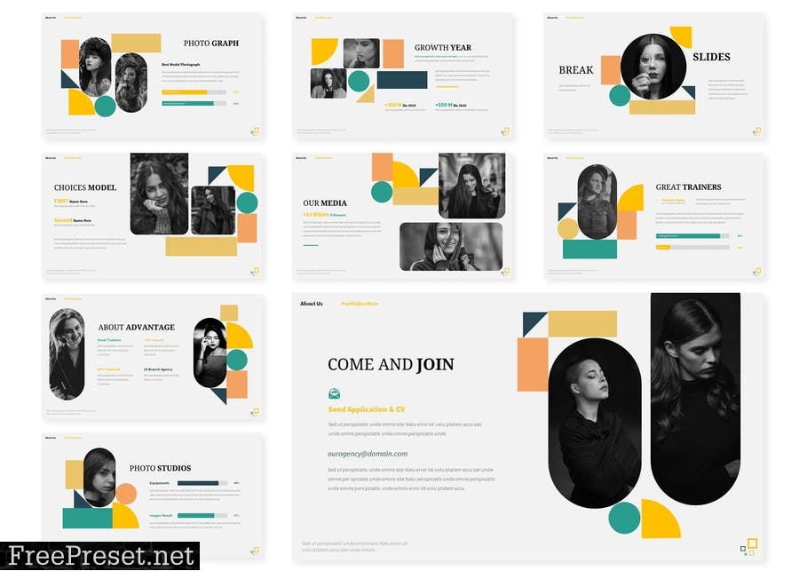 Modaltoc | Presentation Template ZV6XTPH