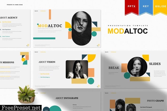 Modaltoc | Presentation Template ZV6XTPH