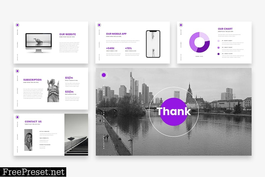 Moden - Minimalist PowerPoint Template JDZHES6