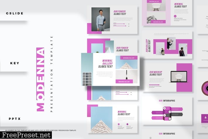 Modenna - Presentation Template CS76LBR