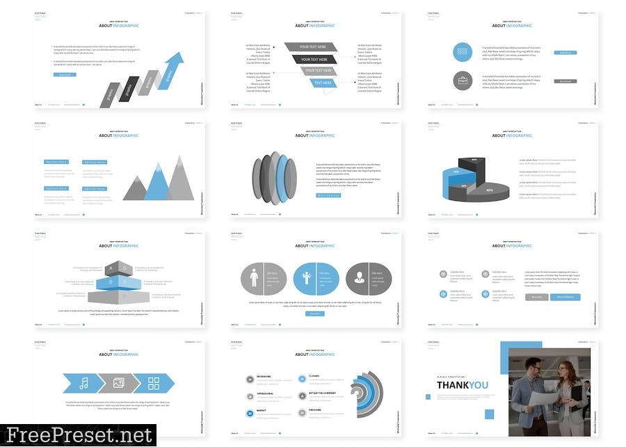 Modjects | Presentation Template B3K9URE