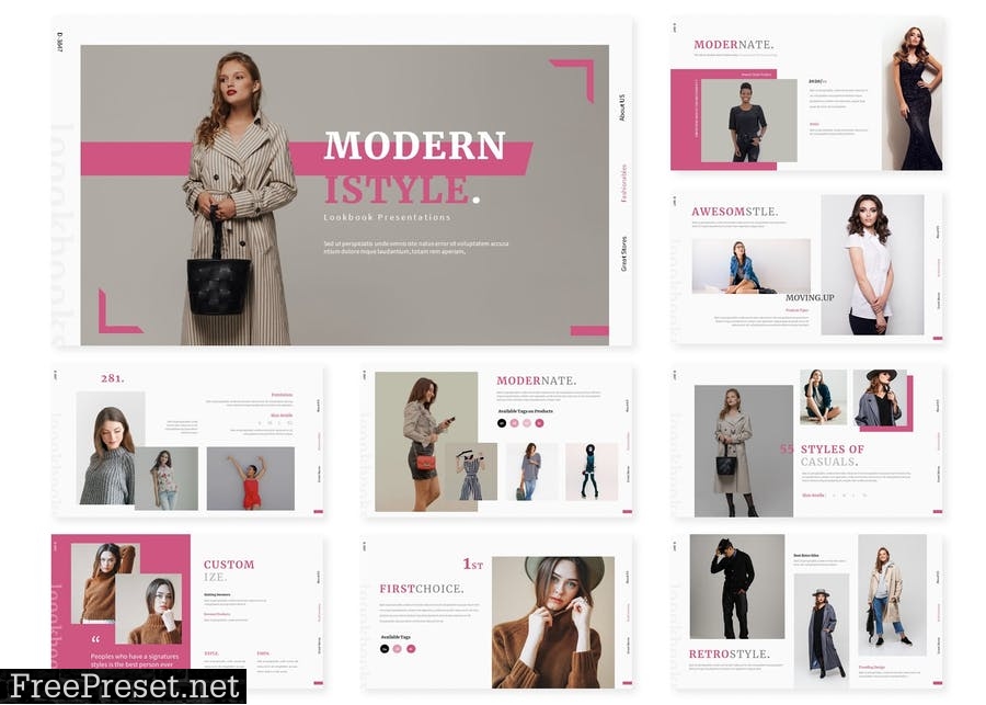 Modrnistyle | Presentation Template 6F6FHD4