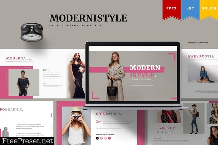 Modrnistyle | Presentation Template 6F6FHD4