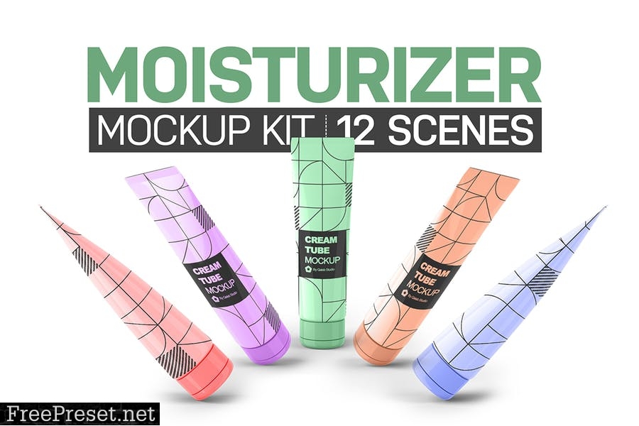 Moisturizer Mockup Template ZVBN6YQ