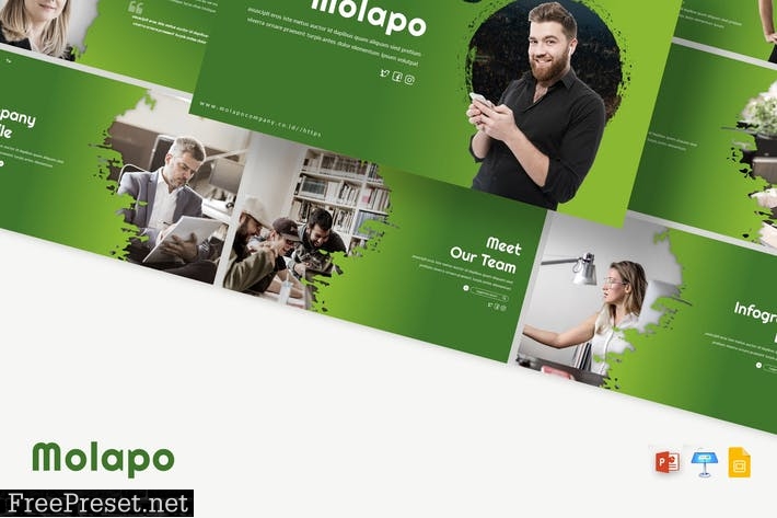 Molapo - Business PPTX / GSlides / Key Template U3P7DRR