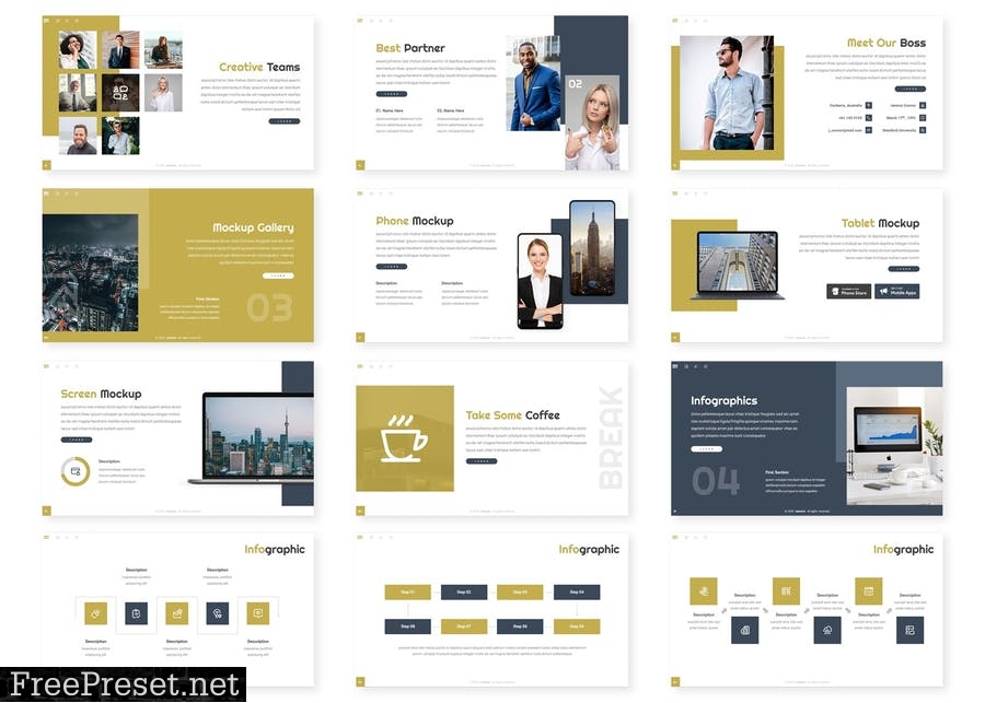 Monach - Presentation Template 86CE3F8