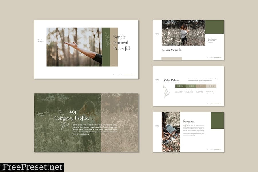 Monarch - Presentation Template HANRX5W