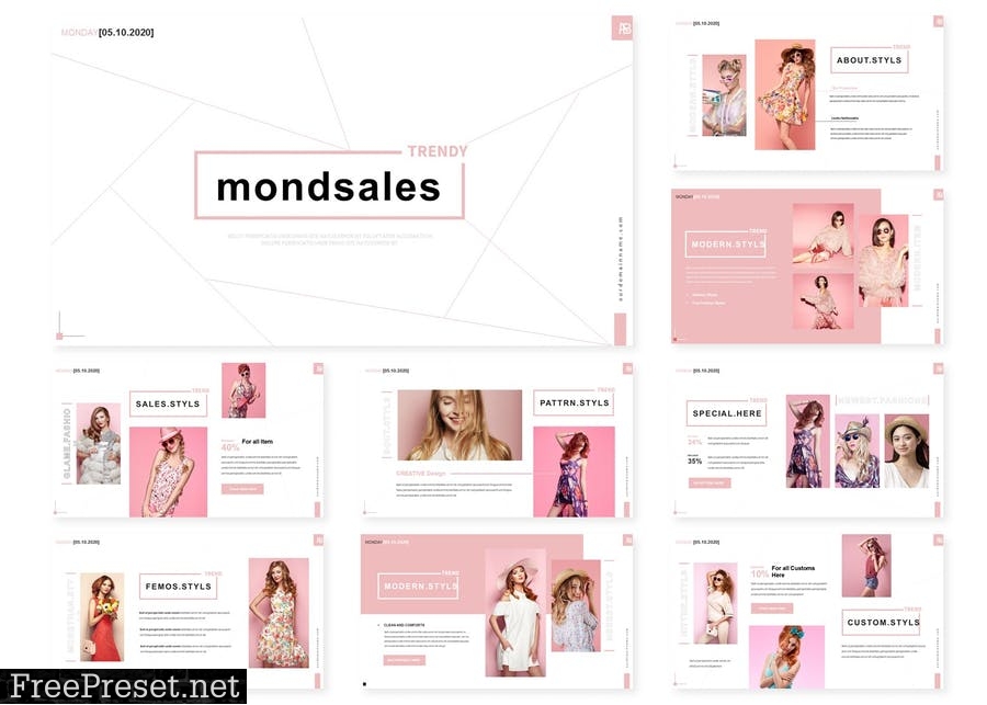 Mondsales | Presentation Template WHVNLLG