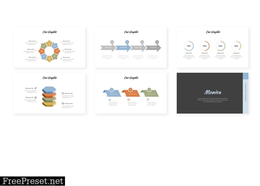 Monica - Presentation Template JW49JE2