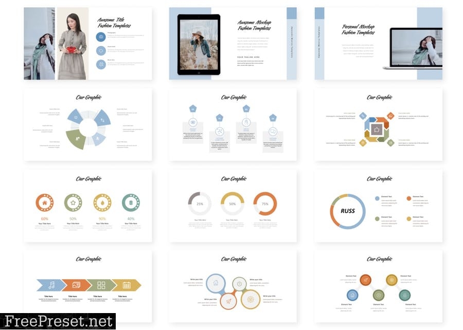 Monica - Presentation Template JW49JE2