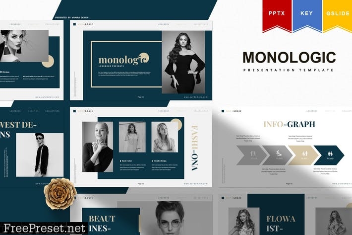 Monologic | Presentation Template 6RJ96B8