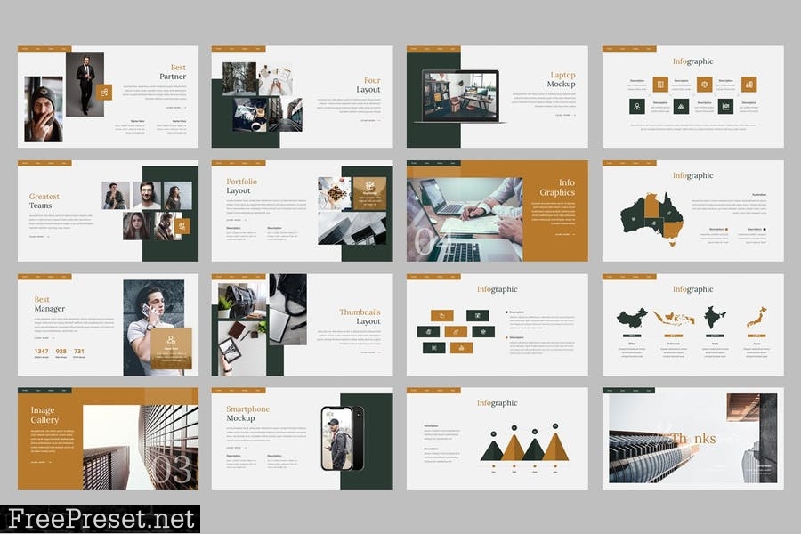 Monroe - Presentation Template QDLV7E9