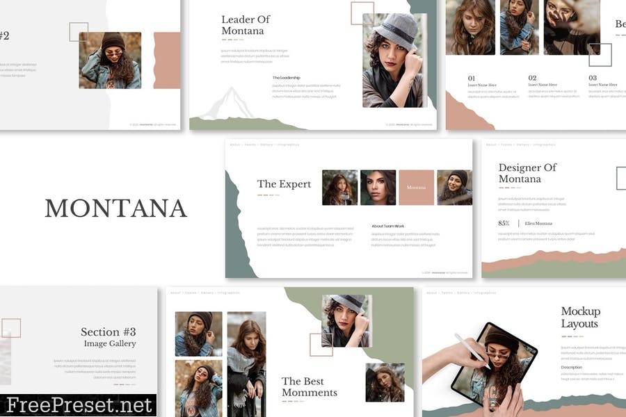 Montana - Presentation Template TQY336U