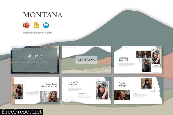 Montana - Presentation Template TQY336U