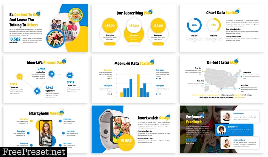 Moorlife - Business Template Prensentation 53TKNCN