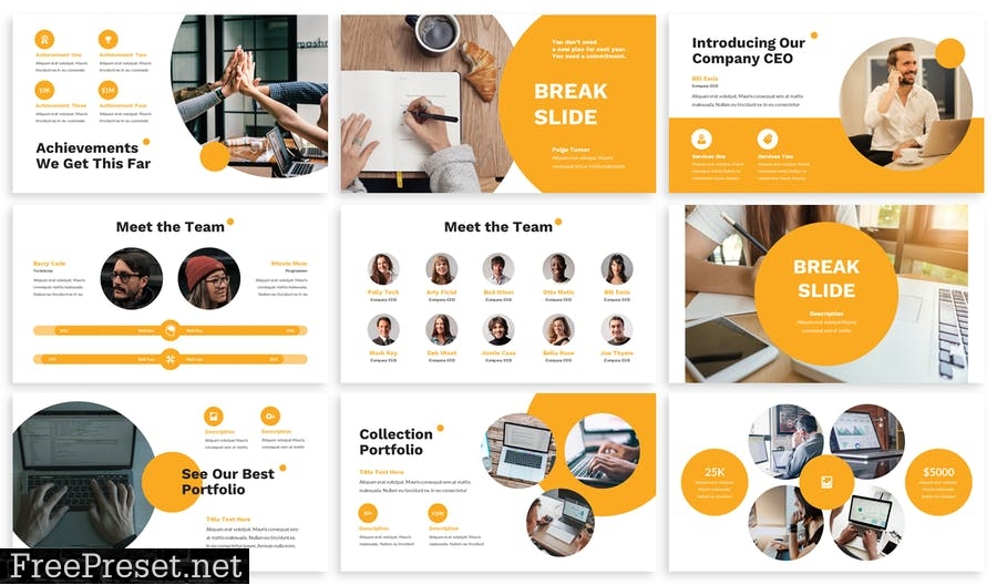 Mora - Business Powerpoint Template VSFTKRA