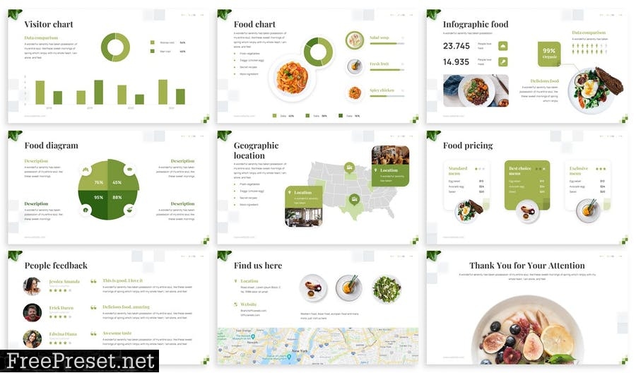 Moresh - Healthy Food Powerpoint Template 2NJ3R7S